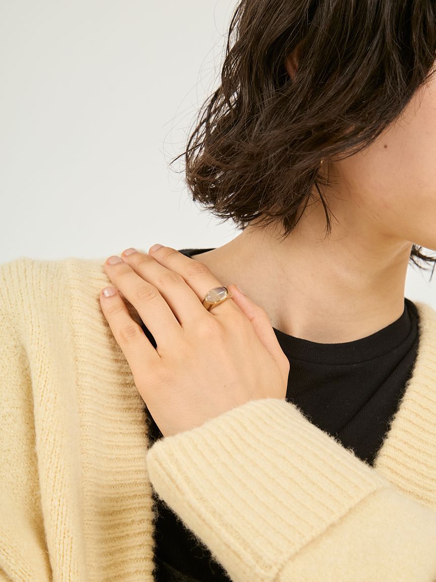 emmi atelier「ストーンリング」|リング|