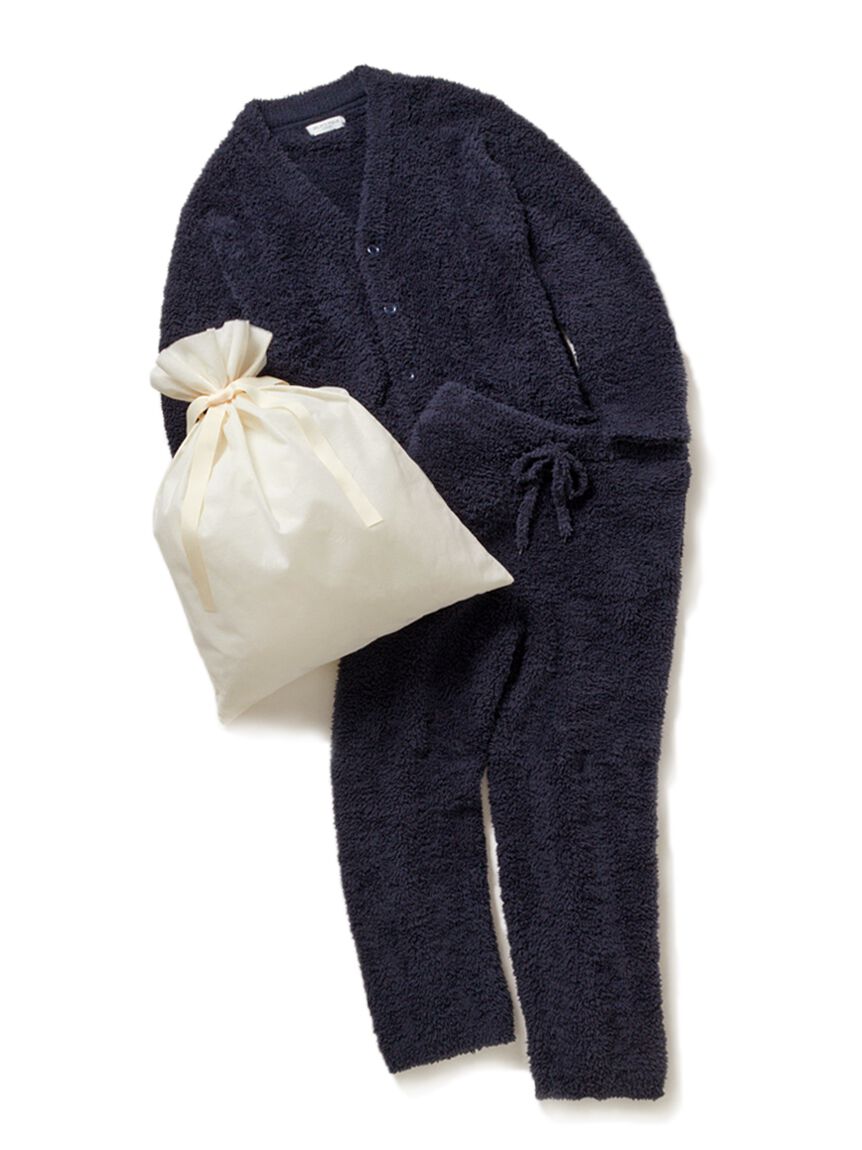 GELATO PIQUE HOMME「【ラッピング済み】【HOMME】ベーシックジェラートカーディガン＆ロングパンツSET」|ルームウェア|NVY