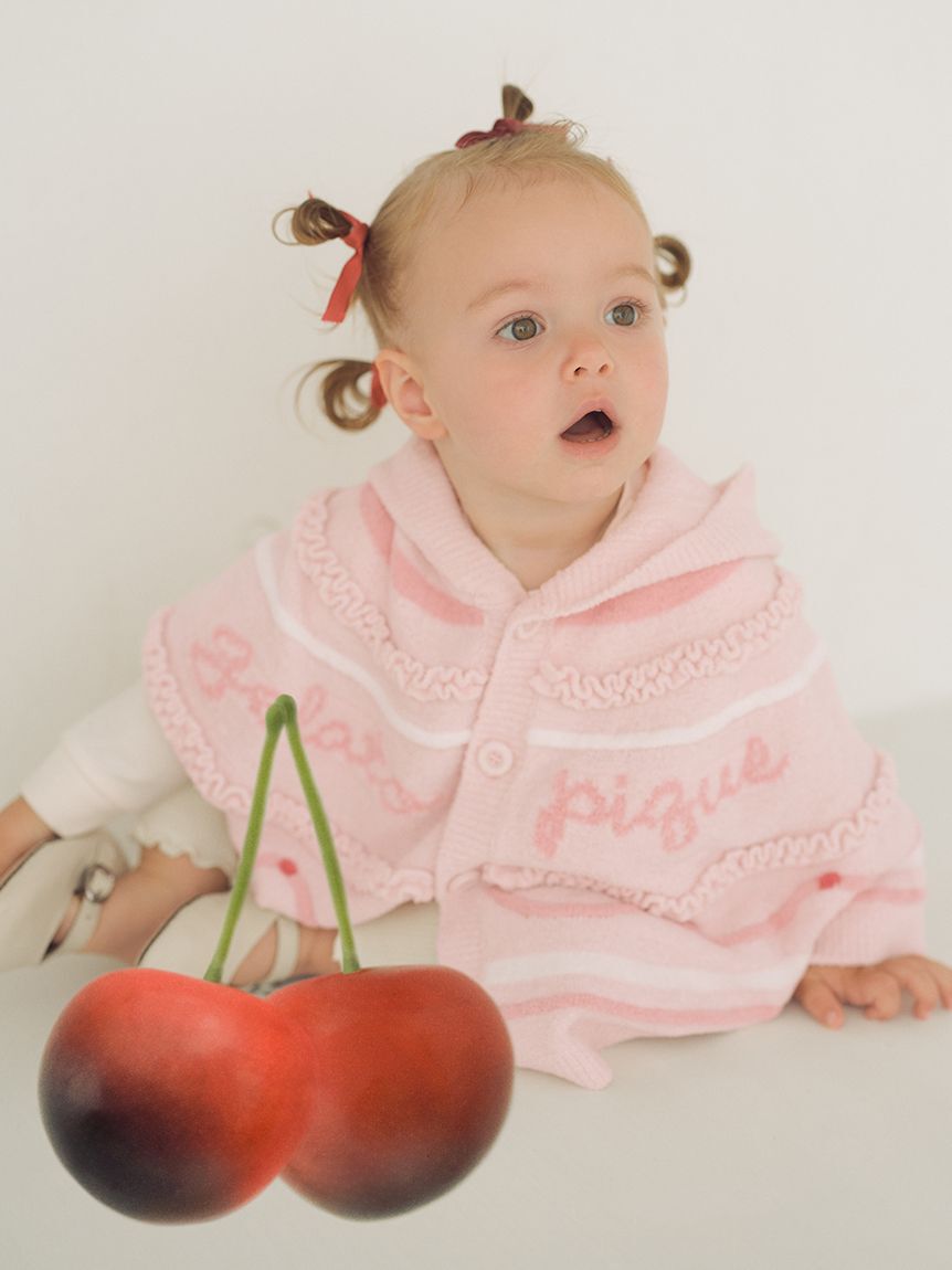 GELATO PIQUE KIDS & BABY「【BABY】エアリーモコホイップケーキポンチョ」|その他ベビーウェア|