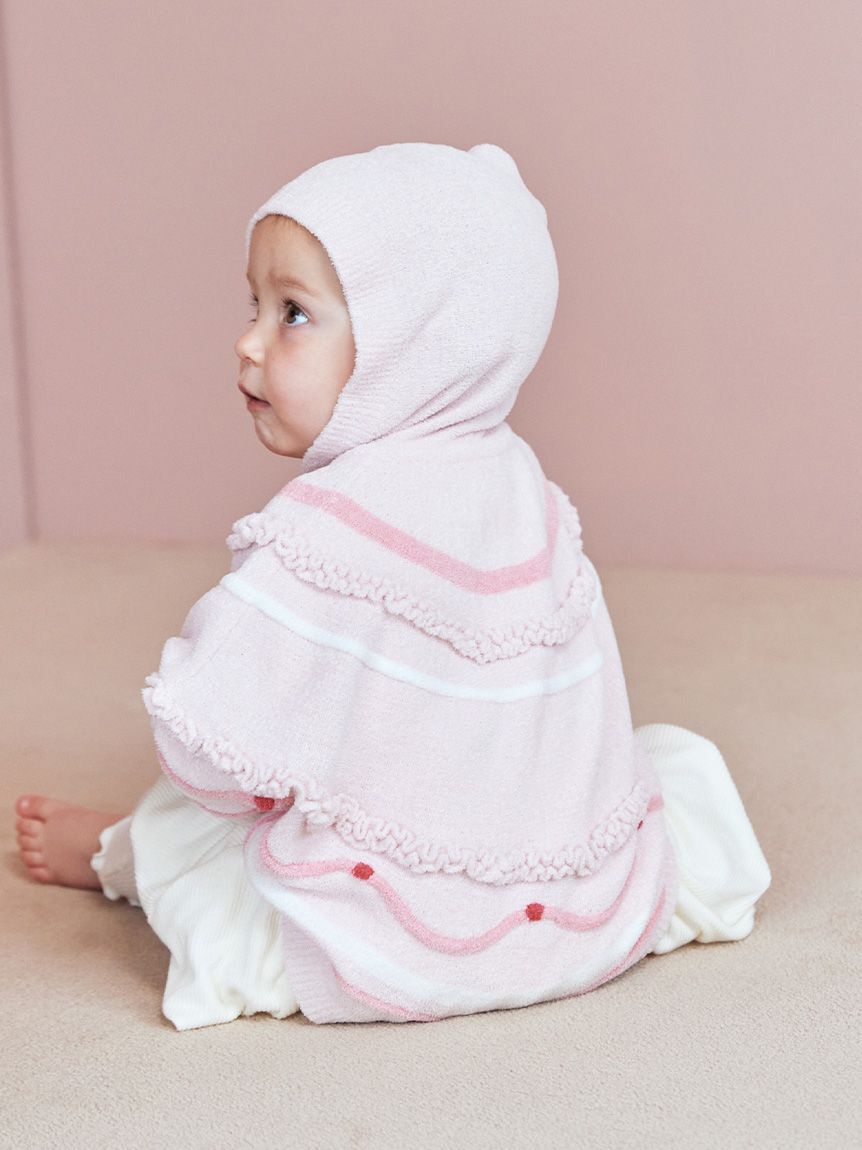GELATO PIQUE KIDS & BABY「【BABY】エアリーモコホイップケーキポンチョ」|その他ベビーウェア|