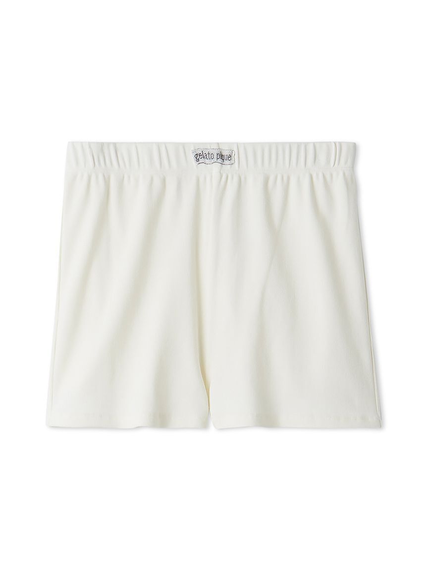 gelato pique「リブショートパンツ」|ルームウェア|OWHT