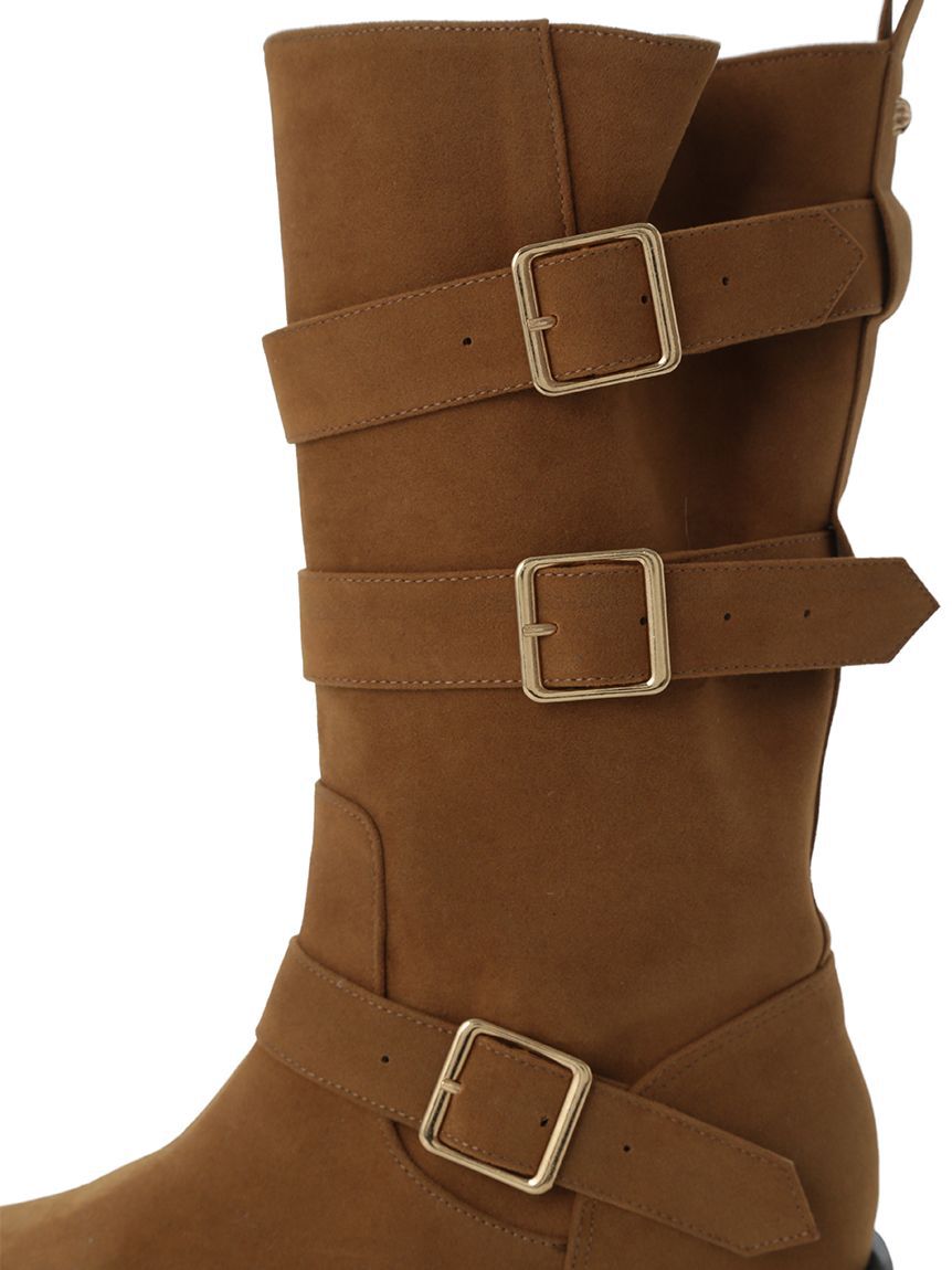 LILY BROWN「3バックルミドルブーツ」|ショートブーツ|