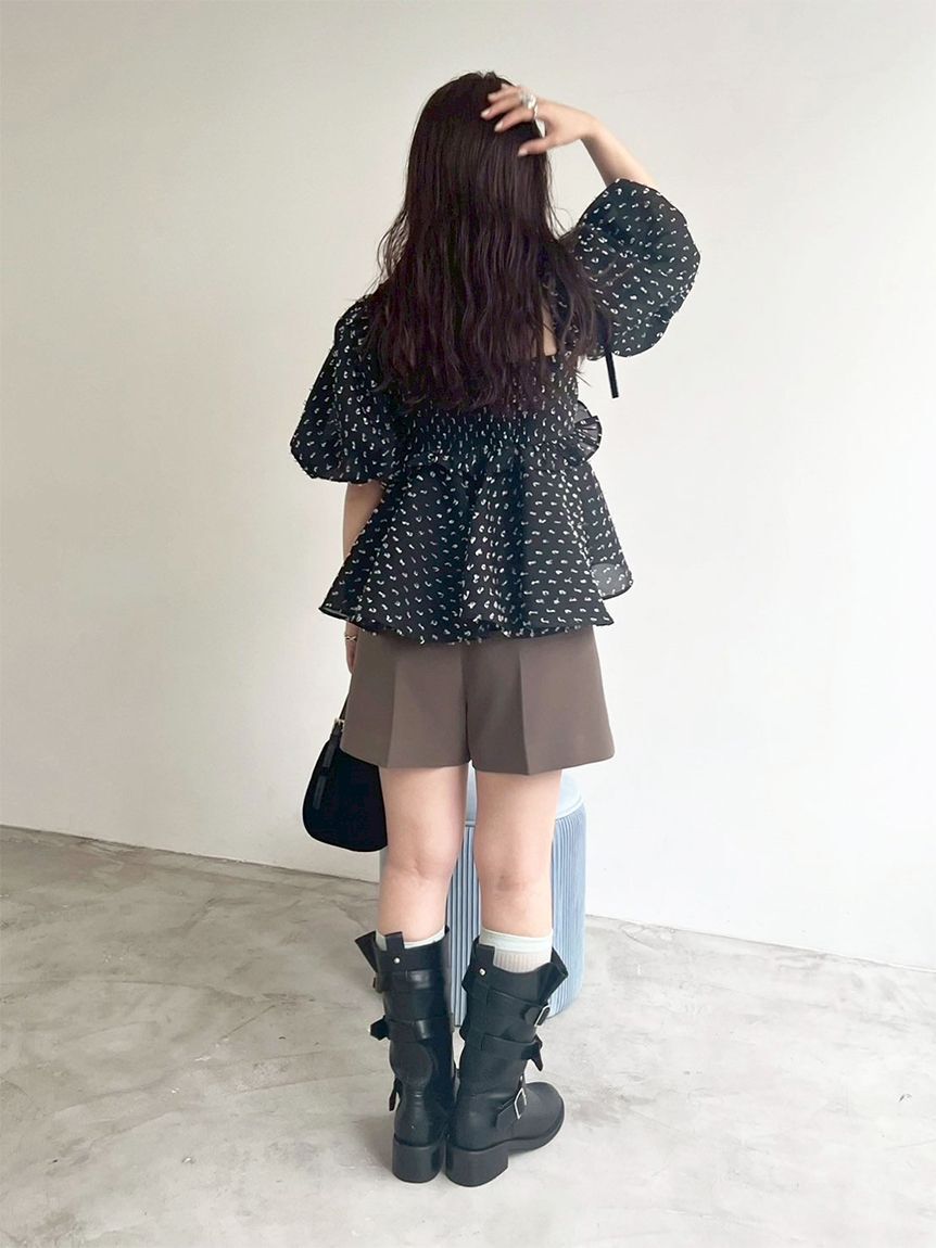 LILY BROWN「3バックルミドルブーツ」|ショートブーツ|