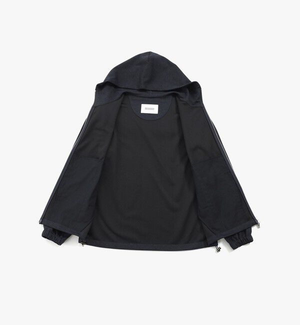MACKINTOSH PHILOSOPHY「テーラードジャージー フーデッドパーカー ダブルジャージー裏メッシュ」|ブルゾン・スタジャン|