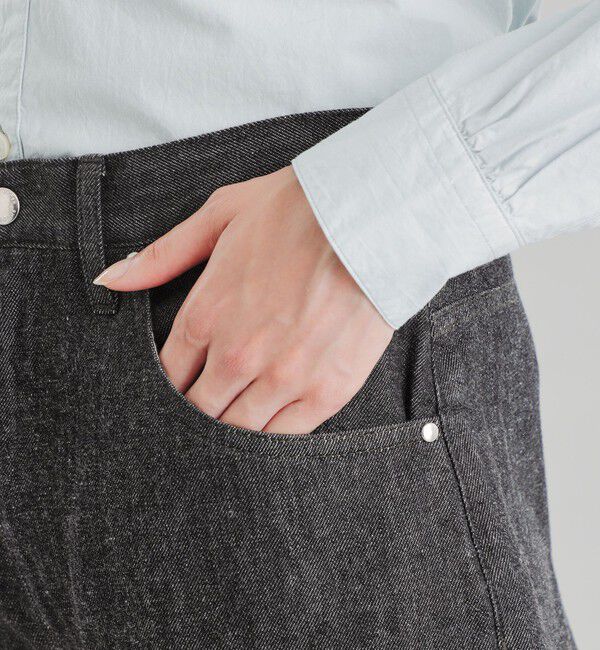 MACKINTOSH PHILOSOPHY「GREY LABEL シンチバックテーパードデニム」|デニム|