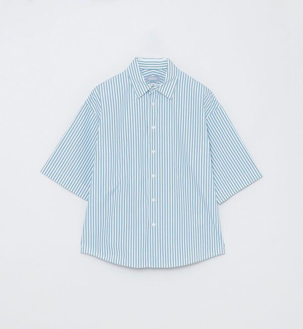 MACKINTOSH PHILOSOPHY「GREY LABEL【THOMAS MASON】ショートスリーブシャツ」|シャツ・ブラウス|グリーン