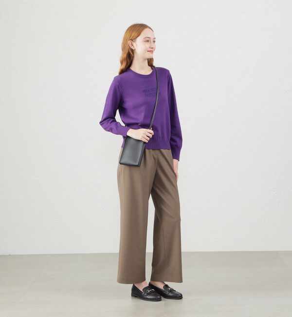 MACKINTOSH PHILOSOPHY「ライティングロゴニット」|ニット・セーター|