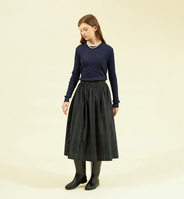 MACKINTOSH PHILOSOPHY「ケーブルニットプルオーバー」|ニット・セーター|