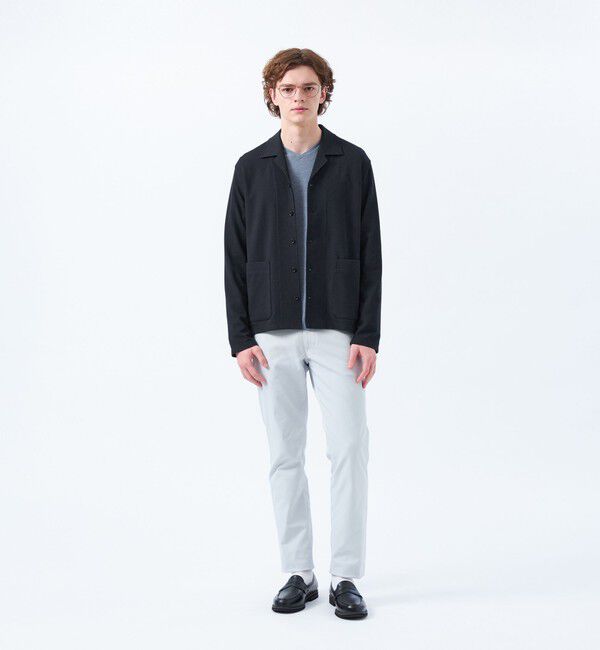 MACKINTOSH PHILOSOPHY「ストレッチミラノリブ シャツカーディガン」|ブルゾン・スタジャン|