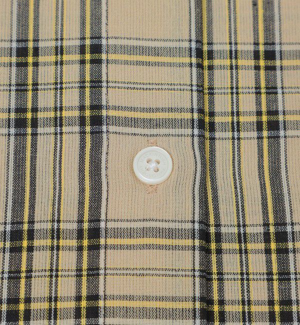 MACKINTOSH PHILOSOPHY「GREY LABEL バンドカラーチェックワンピース」|ワンピース|