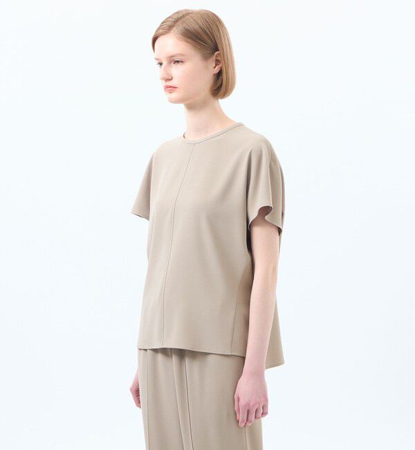 MACKINTOSH PHILOSOPHY「バックサテンドルマンブラウス」|シャツ・ブラウス|