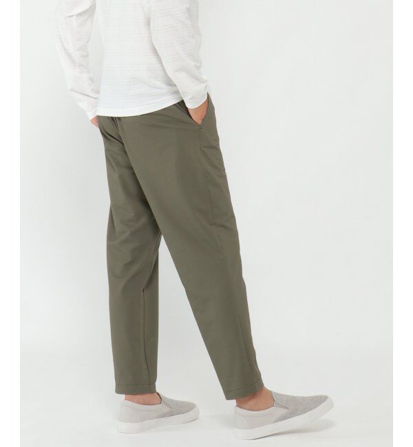 IKKA LOUNGE「ハニカム冷感イージーアンクルパンツ」|その他|オリーブ