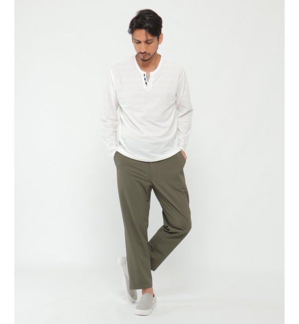 IKKA LOUNGE「ハニカム冷感イージーアンクルパンツ」|その他|