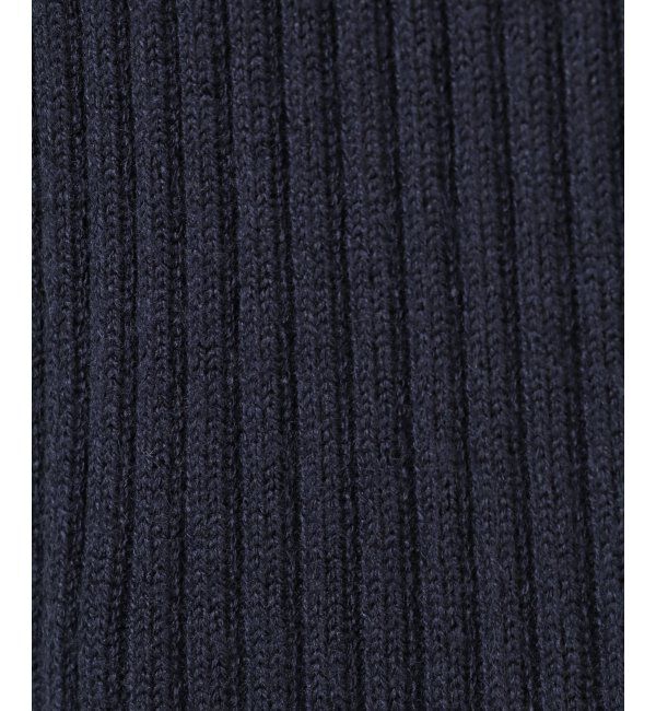 IKKA LOUNGE「ヘンリーネックリブニット」|プルオーバー|