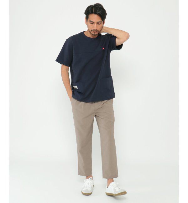 ikka「URBAN NATURE LIFE アーバンネイチャーライフ ダブルポケットTシャツ」|Tシャツ・カットソー|