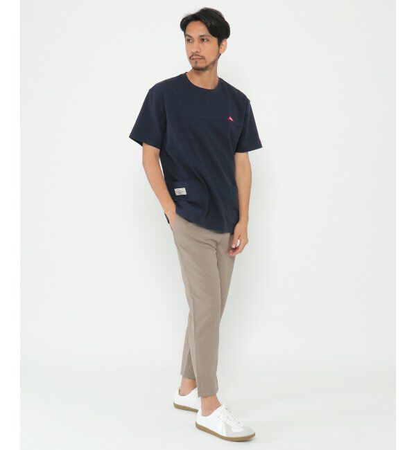 ikka「URBAN NATURE LIFE アーバンネイチャーライフ ダブルポケットTシャツ」|Tシャツ・カットソー|