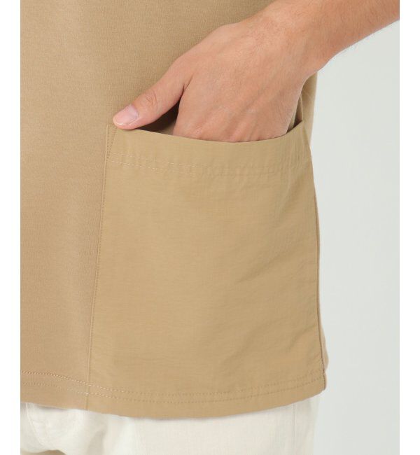 ikka「URBAN NATURE LIFE アーバンネイチャーライフ ダブルポケットTシャツ」|Tシャツ・カットソー|