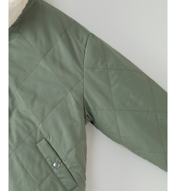 ikka kids「【2WAY】キルトボアリバーシブルジャケット（120~160cm）」|その他|