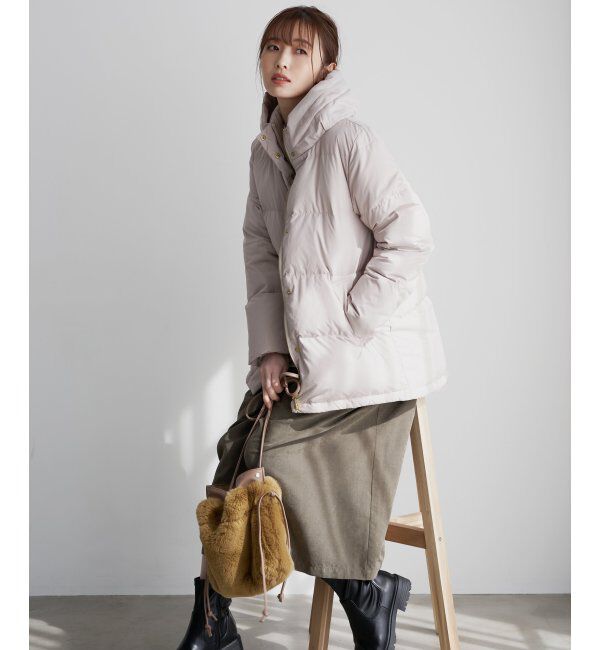 ikka「ミドル丈ダウンジャケット」|その他|
