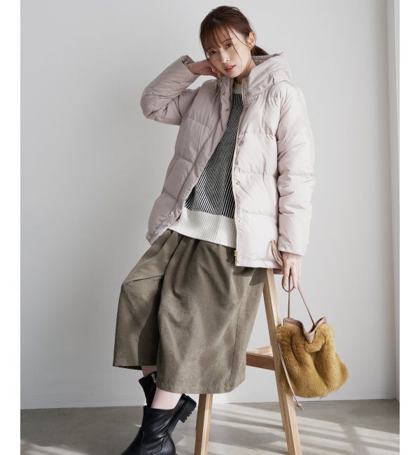 ikka「ミドル丈ダウンジャケット」|その他|