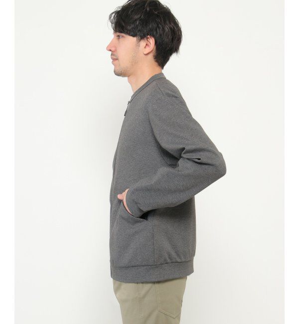 ikka「テックストレッチジップカーディガン」|カーディガン|