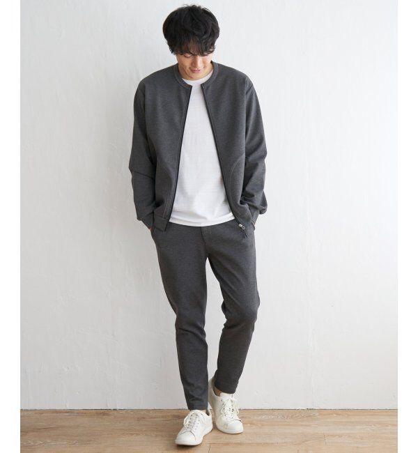 ikka「テックストレッチジップカーディガン」|カーディガン|