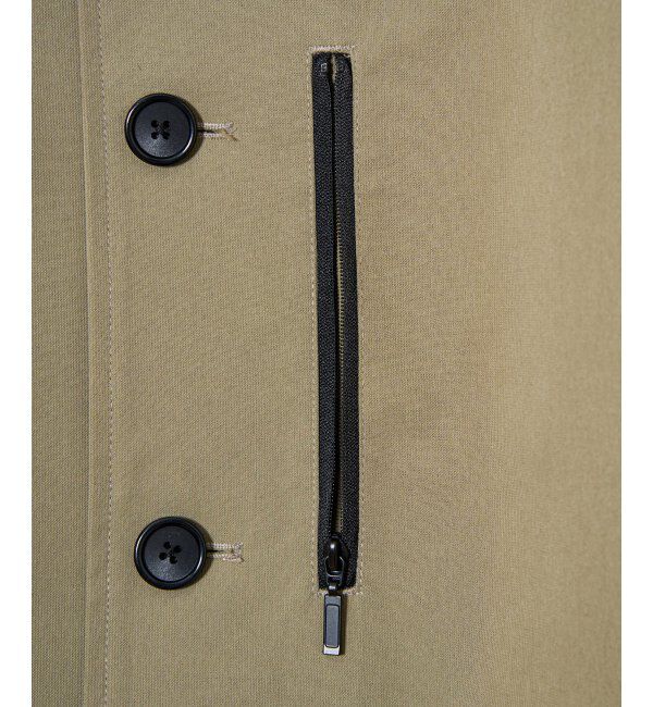 IKKA LOUNGE「【雑誌MonoMax4月号掲載】撥水ピケフードステンカラーコート」|その他|