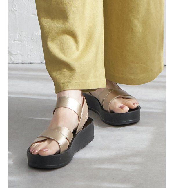 ikka「ラバークロスベルトサンダル」|その他|