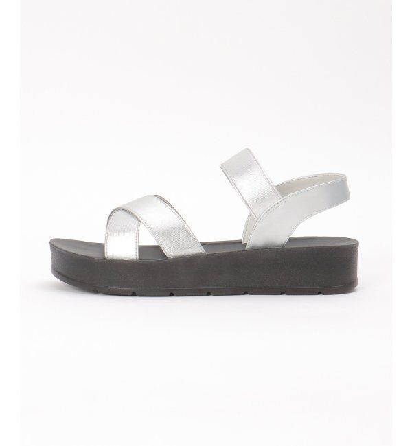 ikka「ラバークロスベルトサンダル」|その他|