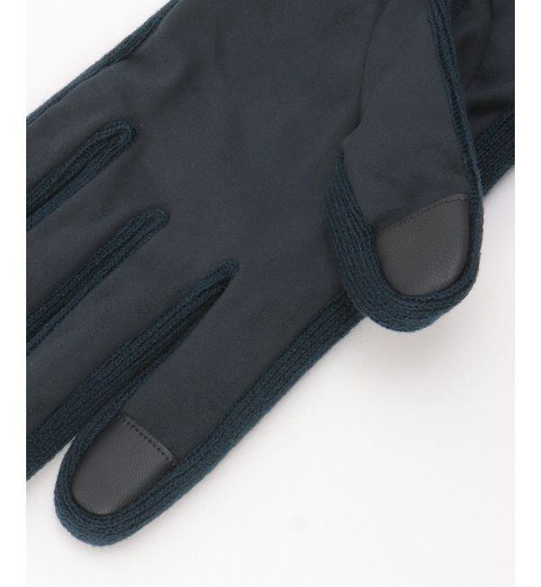 ikka「スエードタッチグローブ」|手袋|