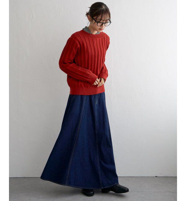 Lbc with Life「クリスマスケーブルニットプルオーバー」|カーディガン|