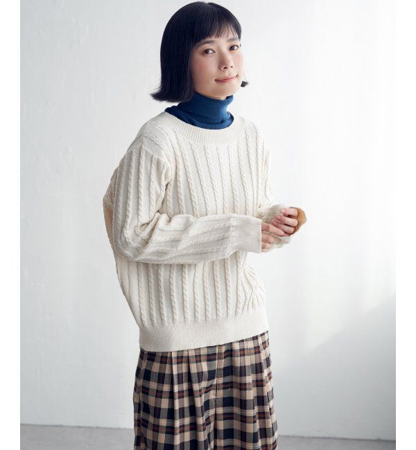 Lbc with Life「クリスマスケーブルニットプルオーバー」|カーディガン|