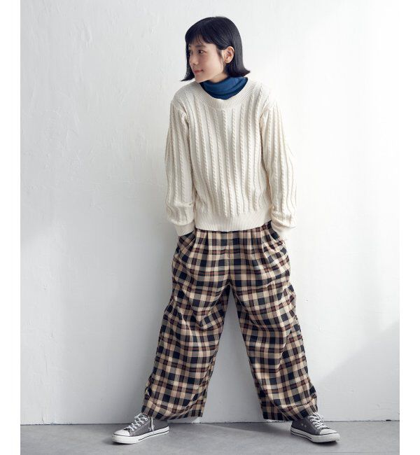 Lbc with Life「クリスマスケーブルニットプルオーバー」|カーディガン|