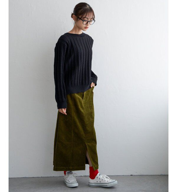 Lbc with Life「クリスマスケーブルニットプルオーバー」|カーディガン|