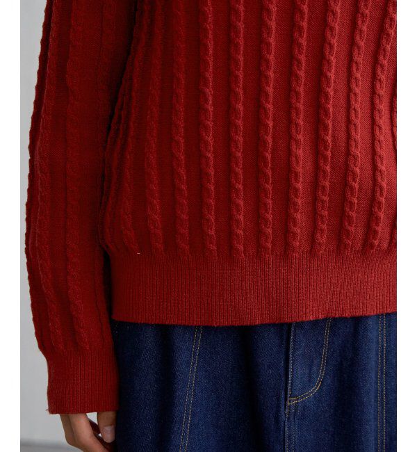 Lbc with Life「クリスマスケーブルニットプルオーバー」|カーディガン|