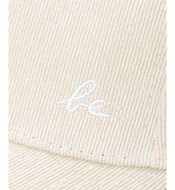 Lbc with Life「コーデュロイ刺繍キャップ」|その他|