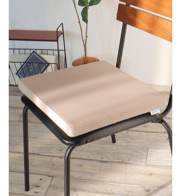 Lbc with Life「Sパイルワッフルシートクッション H4cm」|クッション・クッションカバー|ベージュ