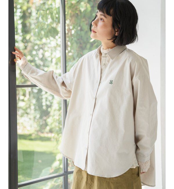 Lbc with Life「ミニロゴシシュウオーバーシャツ」|シャツ・ブラウス|