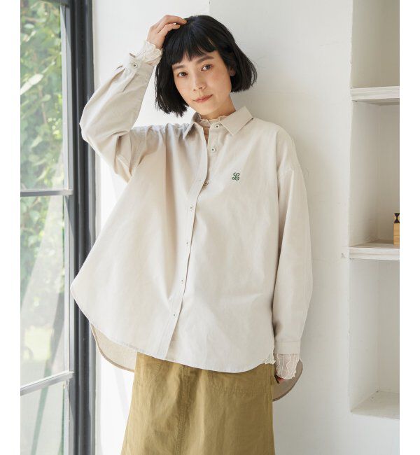 Lbc with Life「ミニロゴシシュウオーバーシャツ」|シャツ・ブラウス|