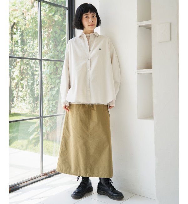 Lbc with Life「ミニロゴシシュウオーバーシャツ」|シャツ・ブラウス|