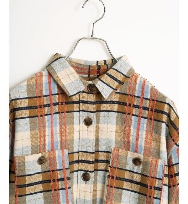 Lbc with Life「モールチェックCPOシャツ」|シャツ・ブラウス|