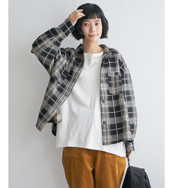 Lbc with Life「モールチェックCPOシャツ」|シャツ・ブラウス|