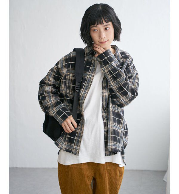 Lbc with Life「モールチェックCPOシャツ」|シャツ・ブラウス|