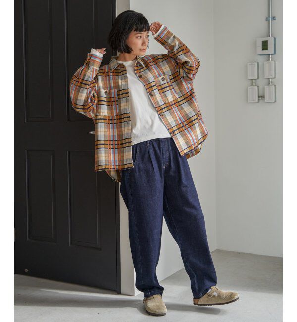 Lbc with Life「モールチェックCPOシャツ」|シャツ・ブラウス|