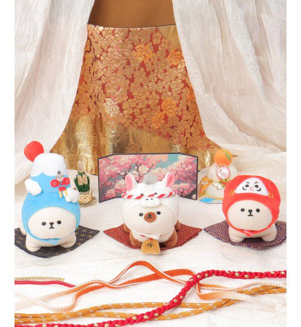 Lbc with Life「PLUFFY かぶりもの 十二支の午」|クッション・クッションカバー|