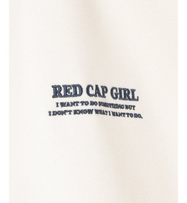 VENCE share style「【セットアップ対応】Red Cap Girl レッドキャップガール トラックジャケット」|カーディガン|