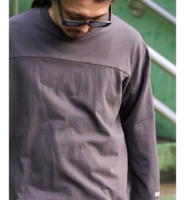 VENCE share style「Goodwear グッドウェア 七分袖フットボールTシャツ」|Tシャツ・カットソー|