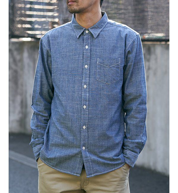 VENCE share style「ダンガリーレギュラーシャツ」|シャツ・ブラウス|