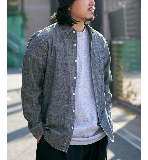 VENCE share style「ダンガリーレギュラーシャツ」|シャツ・ブラウス|