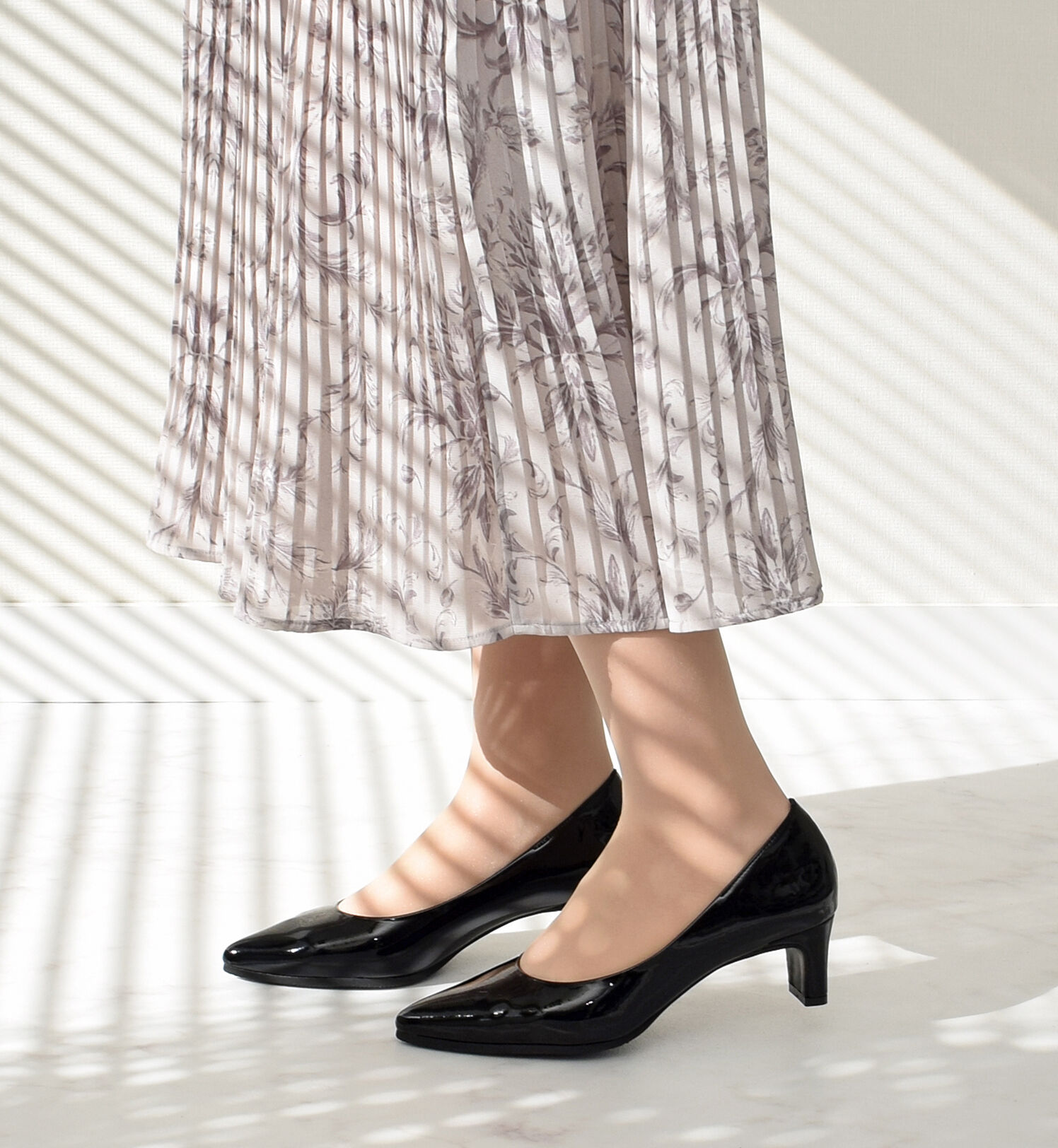 Bridget Birkin「【Bridget Birkin】晴雨兼用ポインテッドパンプス」|パンプス|BLE